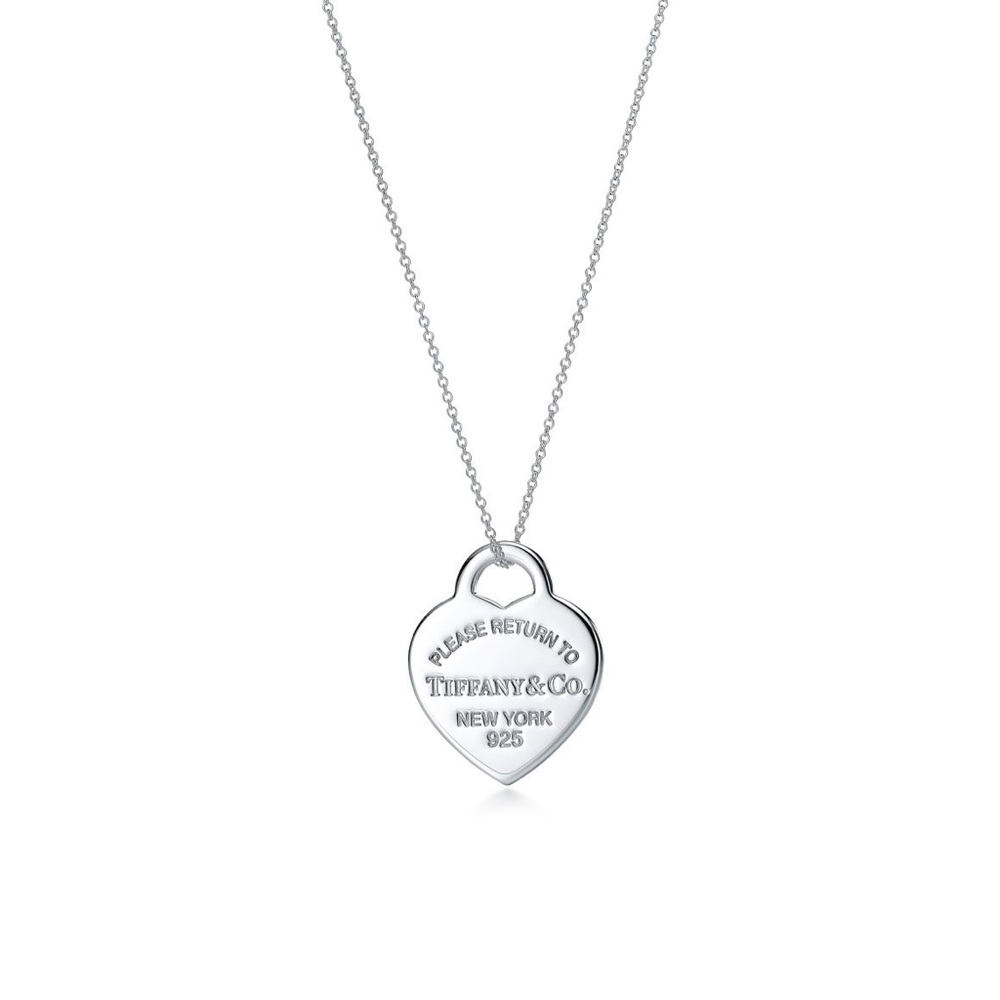 Tiffany & Co. Return to Tiffany Heart Tag Pendant in Silver